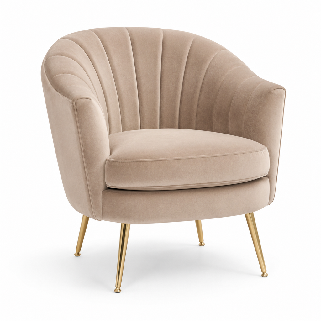 Valentina Velvet Accent Chair