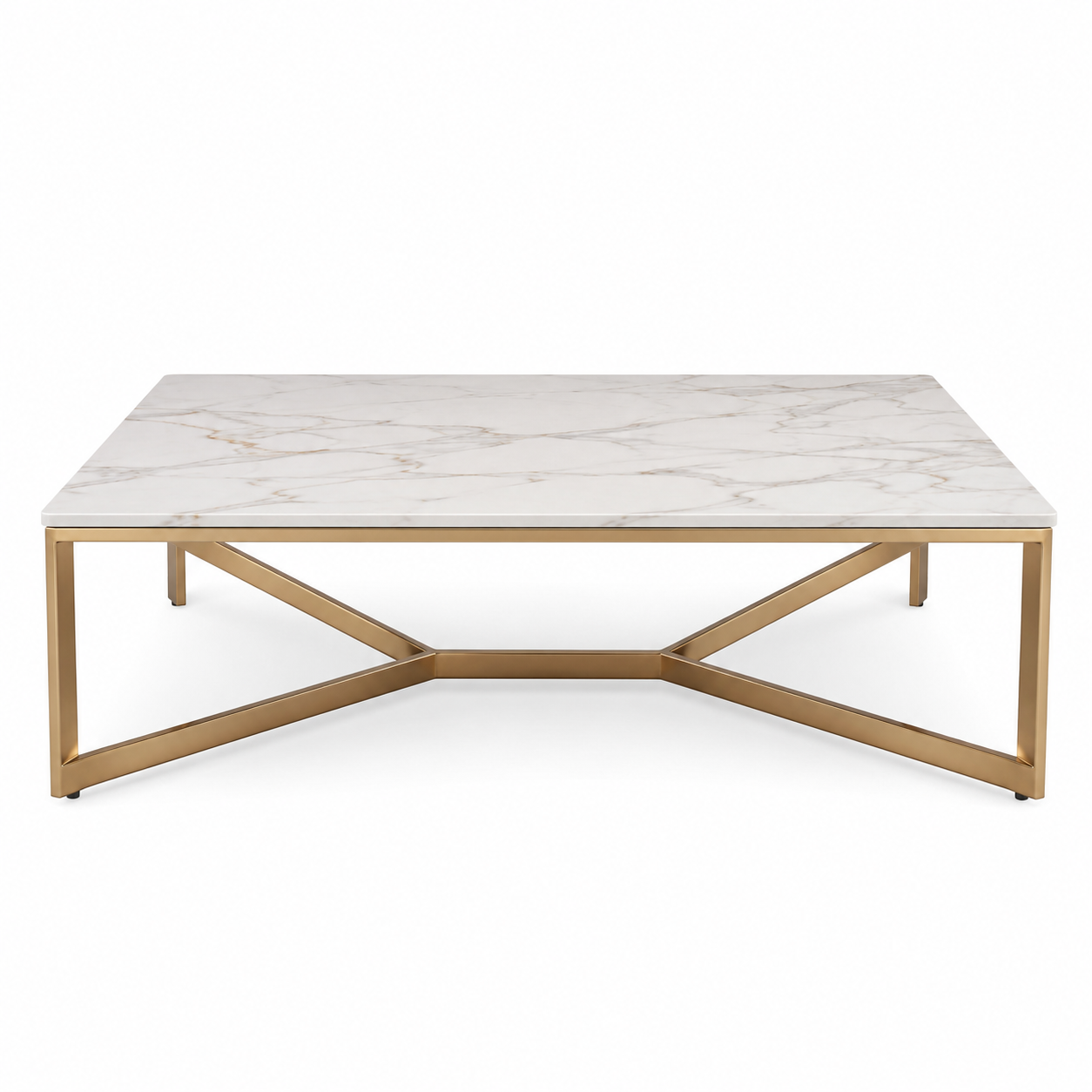 Montclair Marble-Top Coffee Table