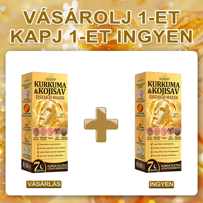 🎁 Gratulálunk! Feloldotta a 𝐇𝐢𝐬𝐤𝐢𝐧® Kurkuma × Kojinsav Éjszakai Maszk exkluzív meglepetés ajánlatát: most 50% kedvezményt kap! Ne maradjon le róla!