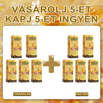🎁 Gratulálunk! Feloldotta a 𝐇𝐢𝐬𝐤𝐢𝐧® Kurkuma × Kojinsav Éjszakai Maszk exkluzív meglepetés ajánlatát: most 50% kedvezményt kap! Ne maradjon le róla!