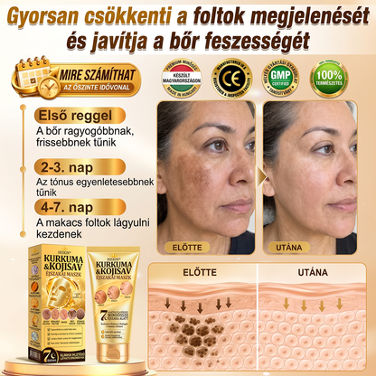🎁 Gratulálunk! Feloldotta a 𝐇𝐢𝐬𝐤𝐢𝐧® Kurkuma × Kojinsav Éjszakai Maszk exkluzív meglepetés ajánlatát: most 50% kedvezményt kap! Ne maradjon le róla!