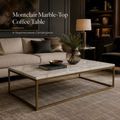 Montclair Marble-Top Coffee Table