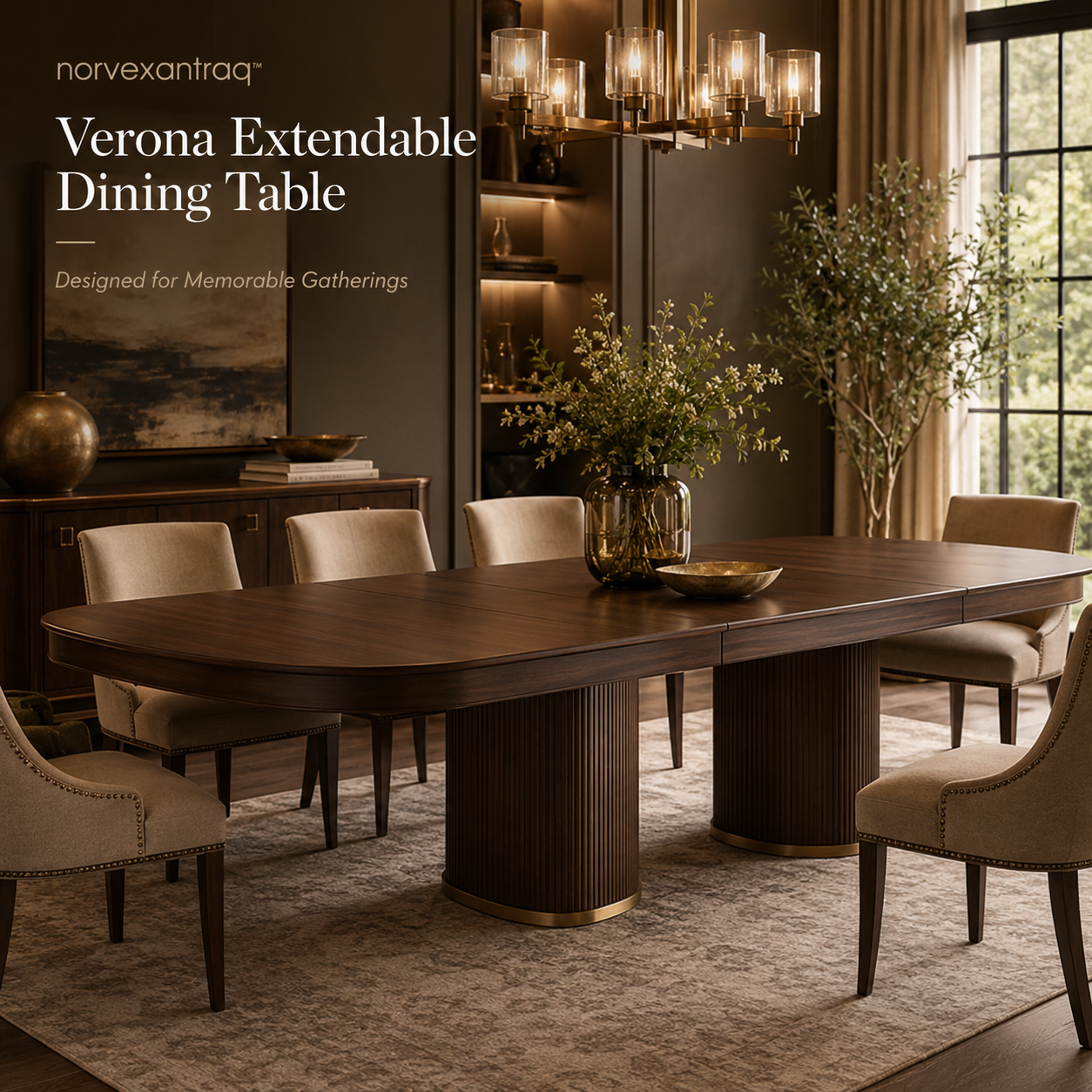 Verona Extendable Dining Table